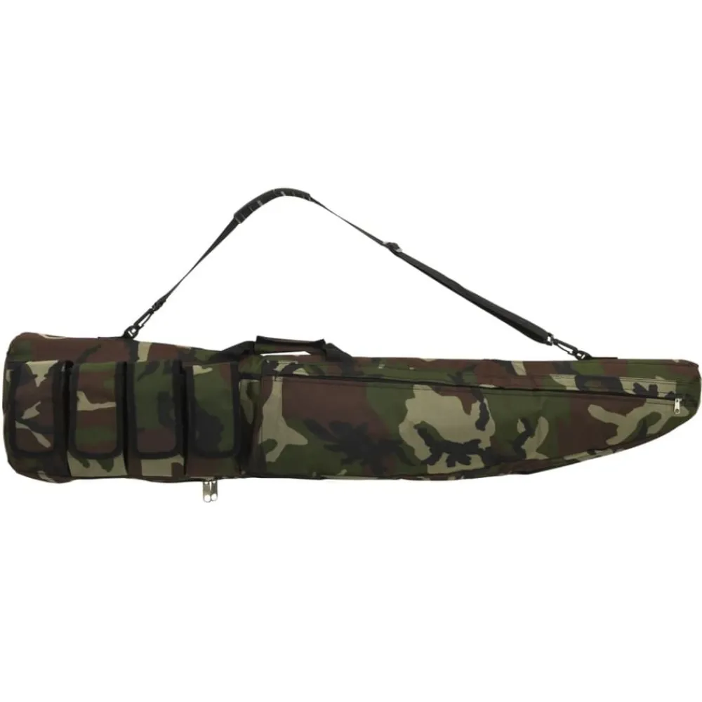 vidaXL Adultos-Bolsa para rifle con correa de hombro tela oxford 120 cm