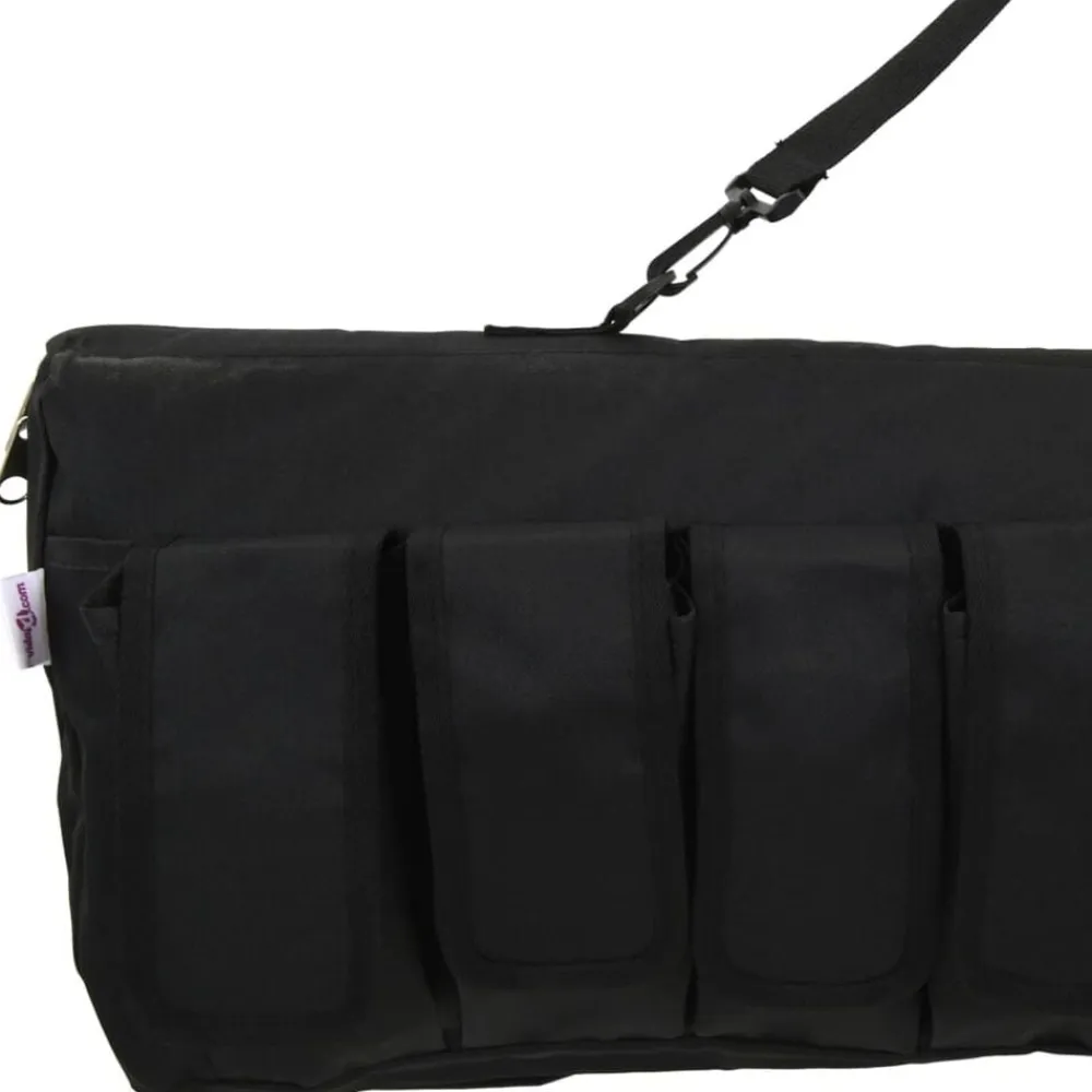 vidaXL Adultos-Bolsa para rifle con correa de hombro tela oxford 120 cm
