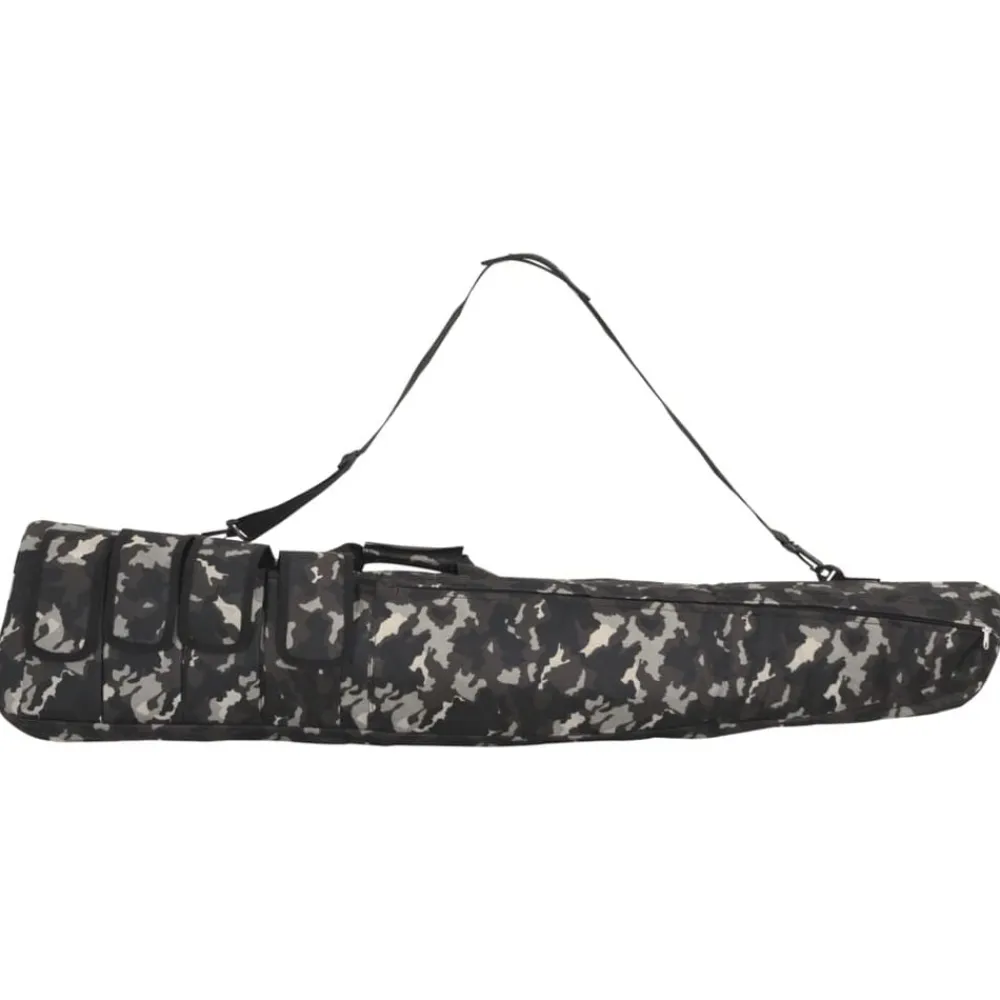 vidaXL Adultos-Bolsa para rifle con correa de hombro tela oxford 120 cm