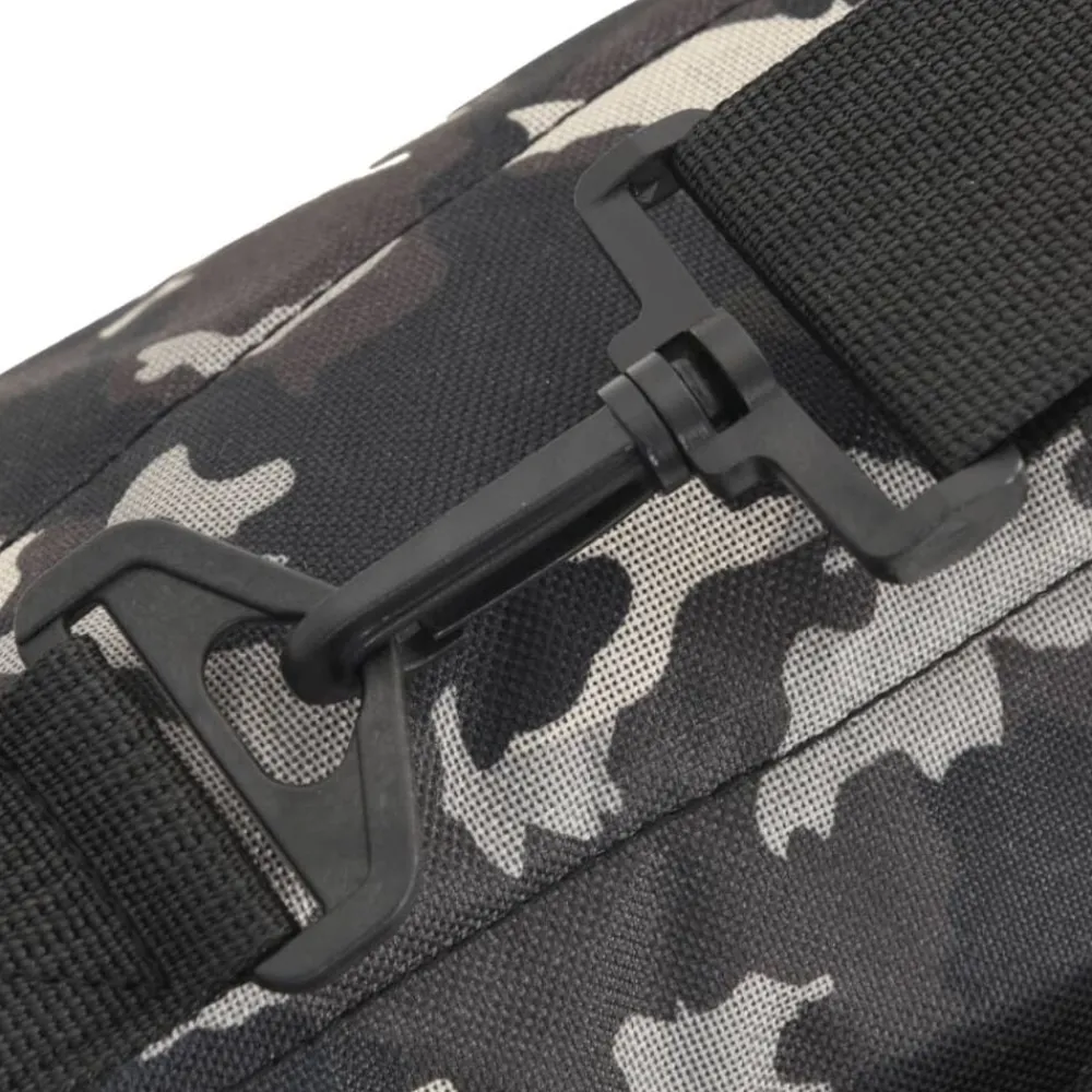 vidaXL Adultos-Bolsa para rifle con correa de hombro tela oxford 120 cm