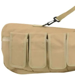 vidaXL Bolsa para rifle con correa de hombro tela oxford 120 cm Caqui Sale