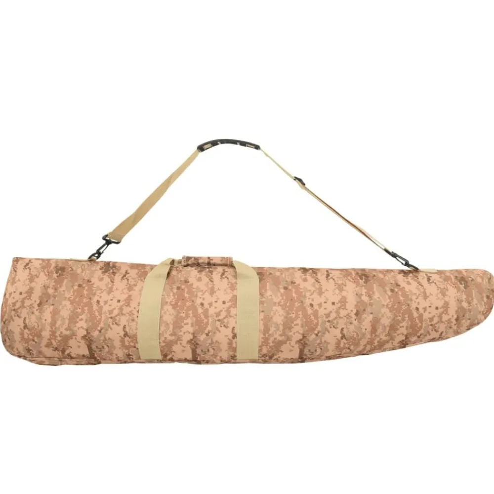 vidaXL Bolsa para rifle con correa de hombro tela oxford 120 cm Marrón Sale