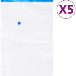 vidaXL Productos Del Hogar-Bolsas de almacenaje al vacío de ropa y viaje 3 tamaños 20 pzas
