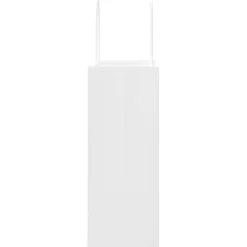 vidaXL Bolsas de papel con asas 50 uds blanca 21x11x28 cm Blanco New