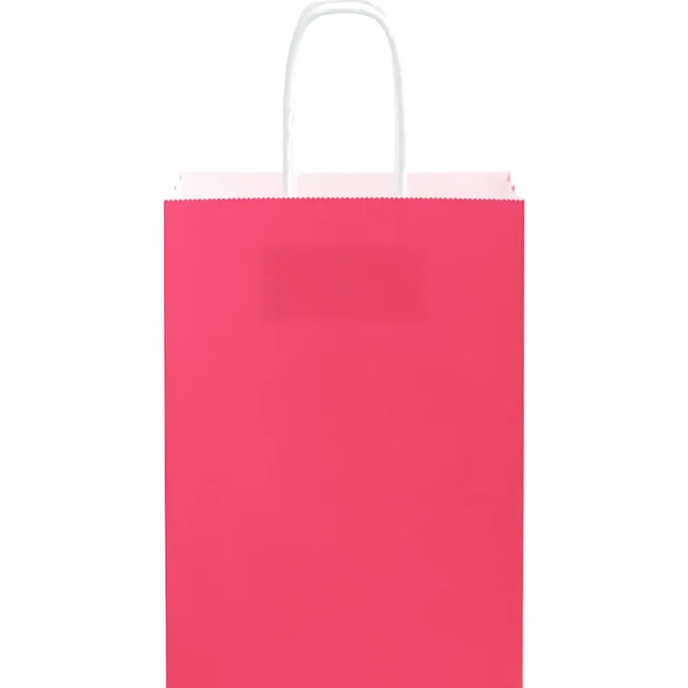 vidaXL Arte Y Ocio-Bolsas de papel con asas 50 uds 15x8x21 cm