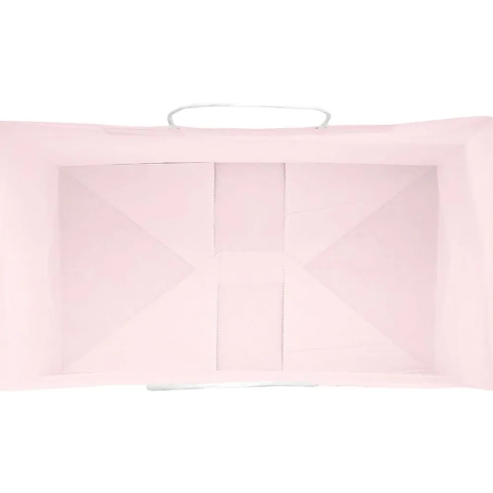 vidaXL Arte Y Ocio-Bolsas de papel con asas 50 uds 15x8x21 cm