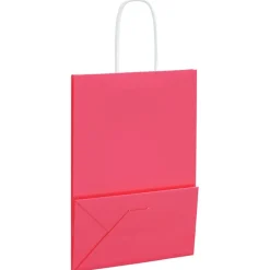 vidaXL Arte Y Ocio-Bolsas de papel con asas 50 uds 15x8x21 cm