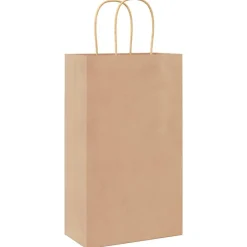 vidaXL Bolsas de papel con asas 50 uds marrón 21x11x36 cm Marr&oacute;n New
