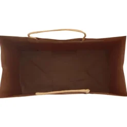 vidaXL Bolsas de papel con asas 50 uds marrón 21x11x36 cm Marr&oacute;n New