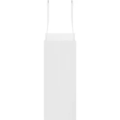 vidaXL Arte Y Ocio-Bolsas de papel con asas 50 uds blanca 15x8x21 cm
