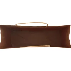 vidaXL Arte Y Ocio-Bolsas de papel con asas 250 uds 32x12x42 cm