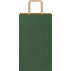 vidaXL Arte Y Ocio-Bolsas de papel con asas 250 uds 21x11x36 cm