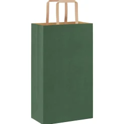 vidaXL Arte Y Ocio-Bolsas de papel con asas 250 uds 21x11x36 cm