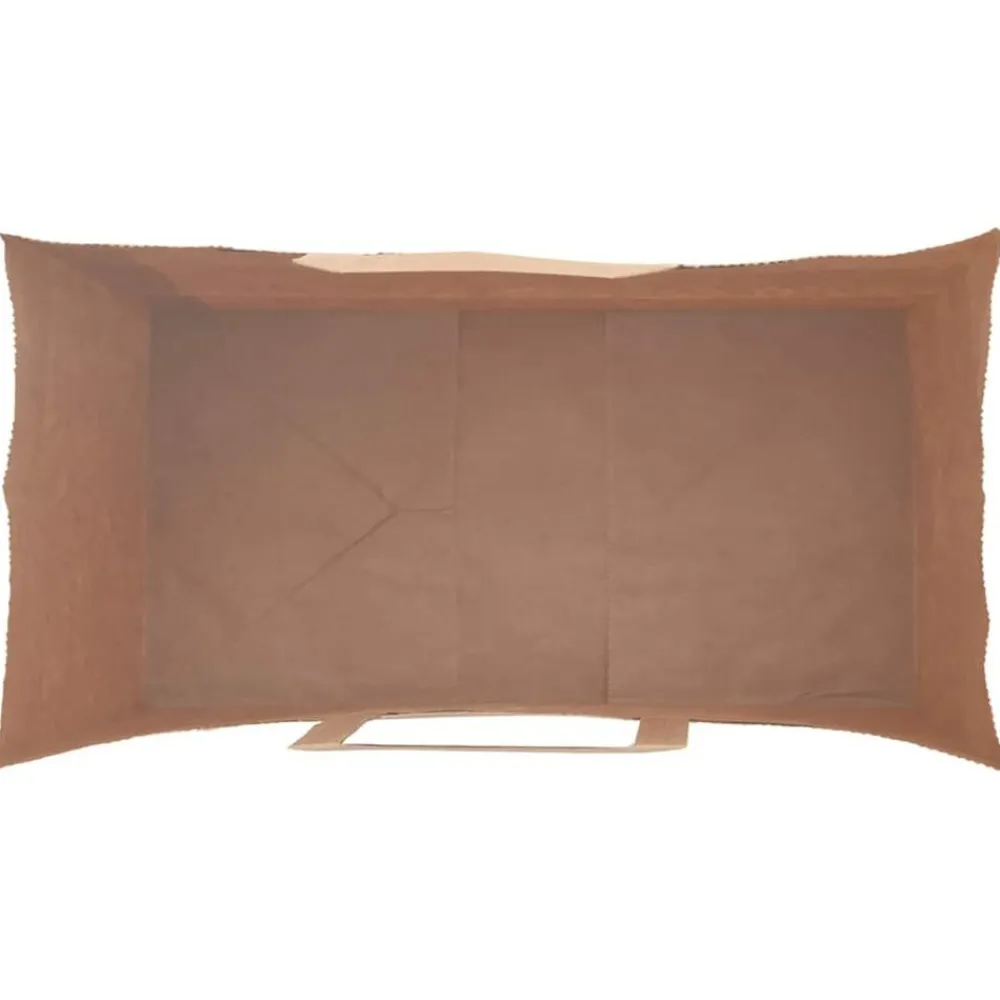 vidaXL Arte Y Ocio-Bolsas de papel con asas 250 uds 21x11x36 cm