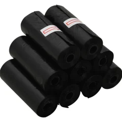 vidaXL Productos Para Mascotas-Bolsas para cacas de perro 750 uds PE negro 30x20 cm