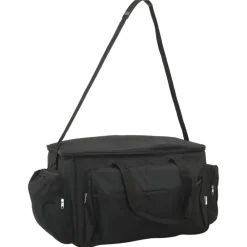 vidaXL Bolso de pesca impermeable tela Oxford Negro Sale