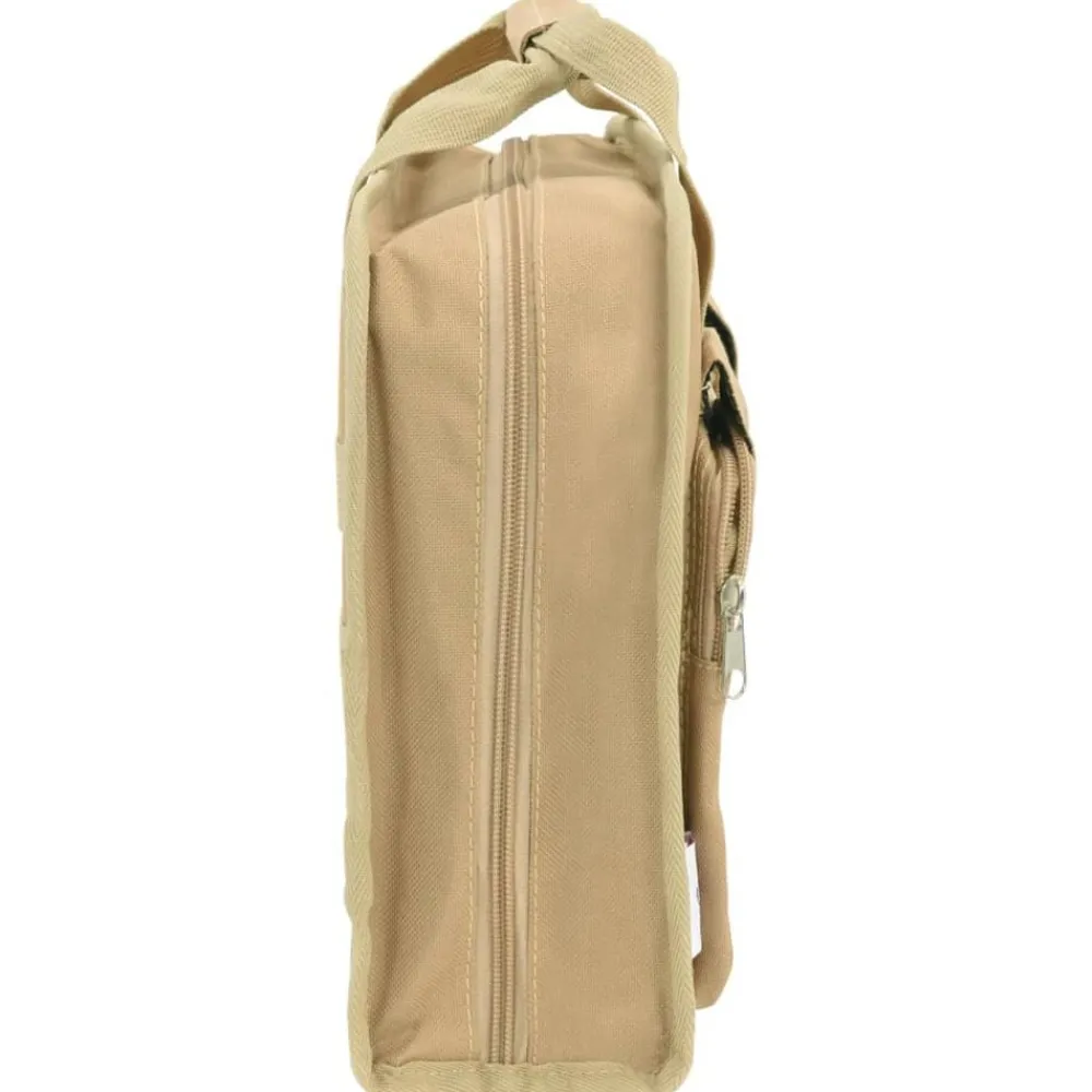 vidaXL Adultos-Bolso de pistola tela oxford caqui 40x24x10 cm