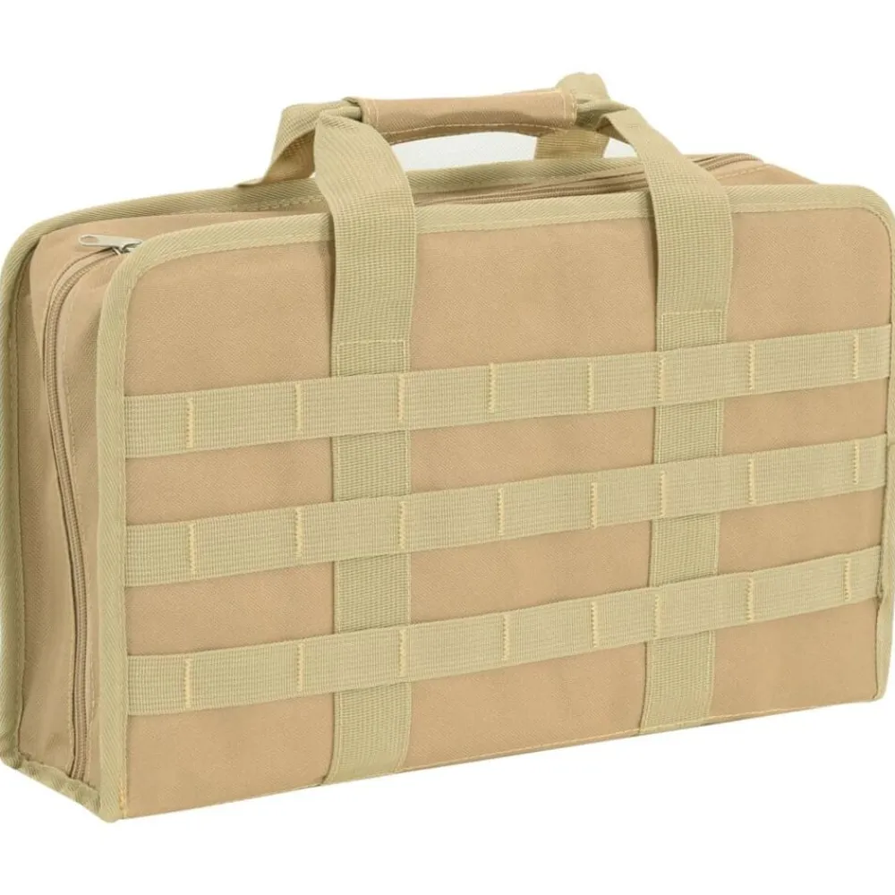 vidaXL Adultos-Bolso de pistola tela oxford caqui 40x24x10 cm