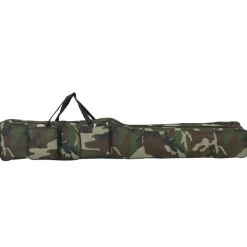 vidaXL Bolso para caña de pescar tela oxford verde 150 cm Camuflaje Sale