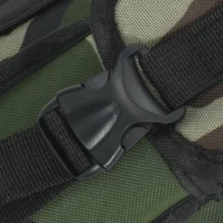 vidaXL Actividades Al Aire Libre-Bolso para caña de pescar tela oxford verde 150 cm