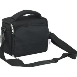 vidaXL Cámaras Y Objetivos-Bolso para cámara con funda impermeable tela oxford negra