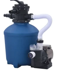 vidaXL Piscina Y Spa-Bomba de filtro de arena con temporizador 530 W 10 980 L/h