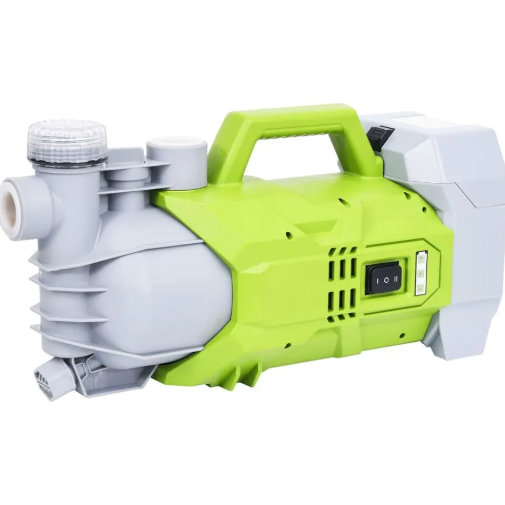 vidaXL Bomba de jardín inalámbrica 180 W 2800 l/h Clearance