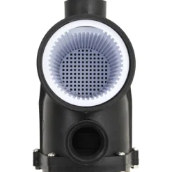vidaXL Piscina Y Spa-Bomba de piscina con temporizador negra 0,25 HP 8000 L/h