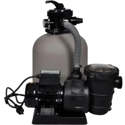 vidaXL Piscina Y Spa-Bomba filtro de arena 600 W 17000 l/h
