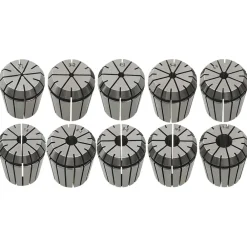 vidaXL Herramientas-Boquilla de sujeción ER32 19 pzas Set herramientas de torneado