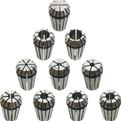vidaXL Boquilla de sujeción ER16 10 pzas Set herramientas de torneado Discount