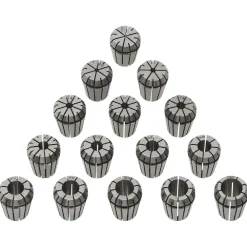 vidaXL Boquilla de sujeción ER25 15 pzas Set herramientas de torneado Online