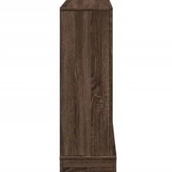 vidaXL Borde de chimenea madera ingeniería marrón roble 100x30x87,5 cm Marr&oacute;n roble Hot