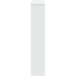 vidaXL Accesorios Para Hornos De Leña Y Chimeneas-Borde de chimenea madera de ingeniería 100x20x100 cm