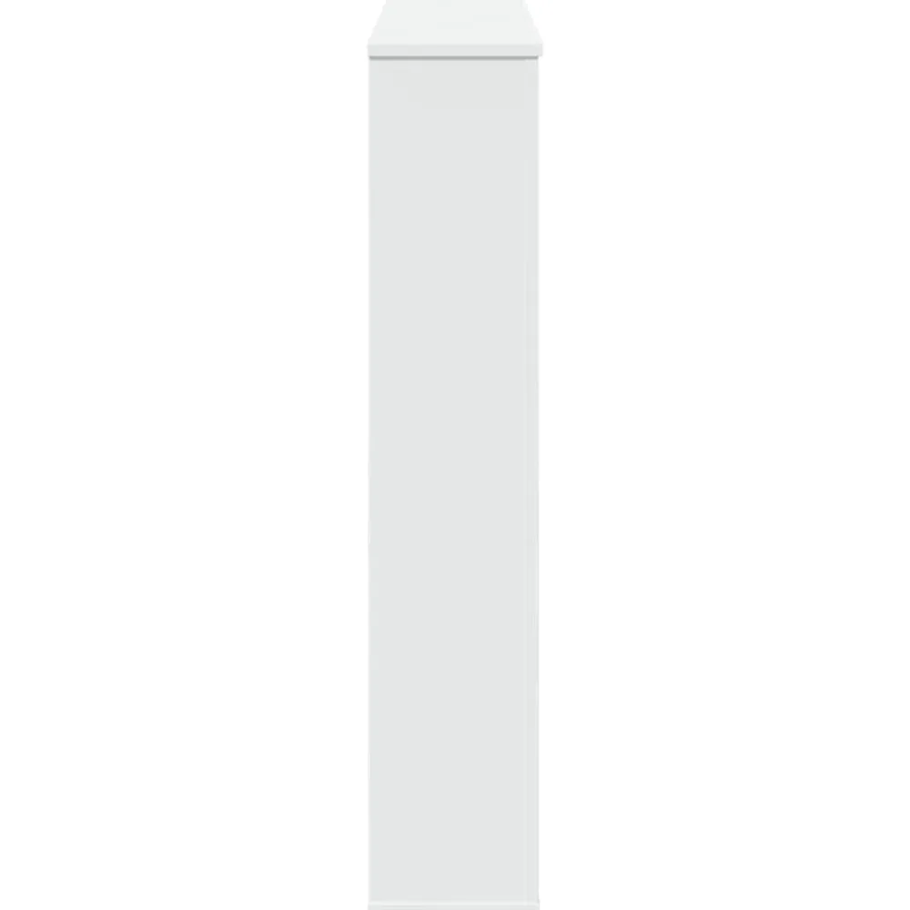 vidaXL Accesorios Para Hornos De Leña Y Chimeneas-Borde de chimenea madera de ingeniería 100x20x100 cm