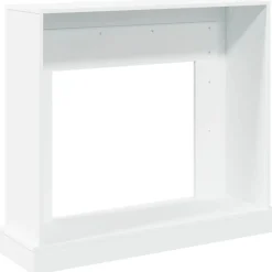 vidaXL Accesorios Para Hornos De Leña Y Chimeneas-Borde de chimenea madera ingeniería 100x30x87,5 cm