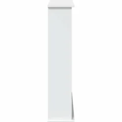 vidaXL Accesorios Para Hornos De Leña Y Chimeneas-Borde de chimenea madera de ingeniería 75x20x87,5 cm