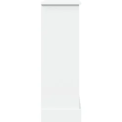 vidaXL Accesorios Para Hornos De Leña Y Chimeneas-Borde de chimenea madera de ingeniería 90x30x90 cm