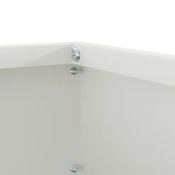 vidaXL Vallas De Jardín-Borde de Césped 40 x 40 x 13 cm Acero