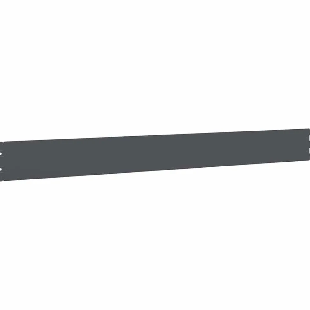 vidaXL Bordes césped 10 uds 10x103 cm acero laminado frío Antracita Hot