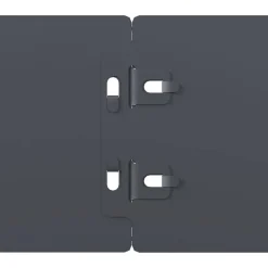 vidaXL Bordes césped 10 uds 10x103 cm acero laminado frío Antracita Hot