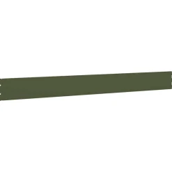 vidaXL Vallas De Jardín-Bordes césped 10 uds acero laminado frío 10x103 cm