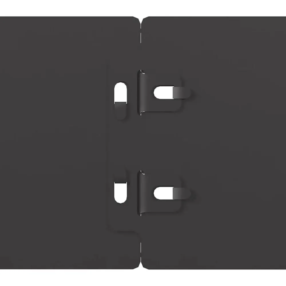 vidaXL Vallas De Jardín-Bordes para césped 10 uds acero laminado frío 10x103 cm