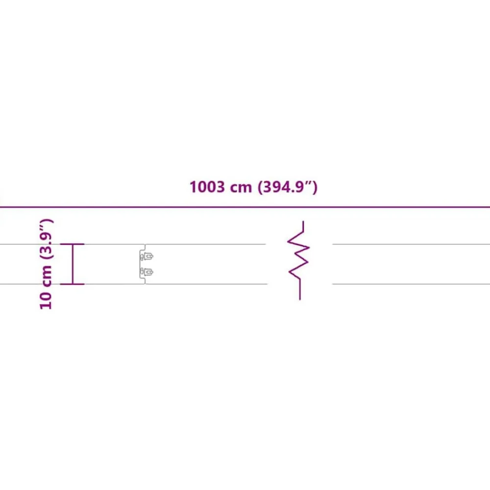 vidaXL Vallas De Jardín-Bordes para césped 10 uds acero laminado frío 10x103 cm