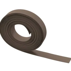 vidaXL Bordura de jardín polietileno marrón 10 m 10 cm Marr&oacute;n New
