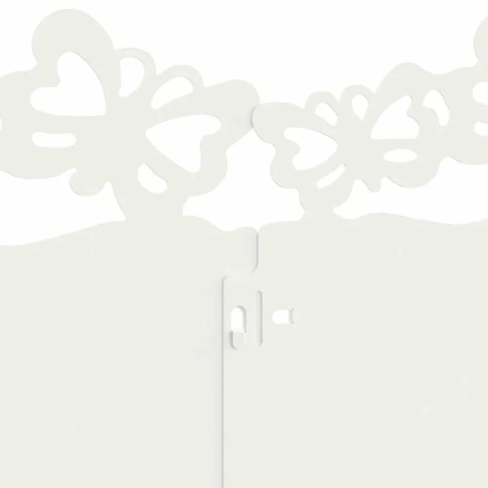 vidaXL Vallas De Jardín-Borduras para césped 10 pcs 103 x 0,05 x 22 cm Acero