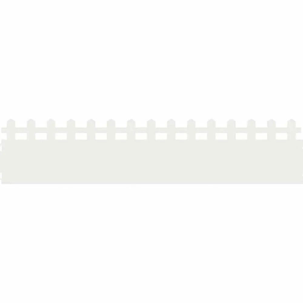 vidaXL Vallas De Jardín-Borduras para césped 10 pcs 103 x 0,05 x 22 cm Acero