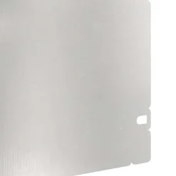 vidaXL Borduras para césped 10 pcs Plateado 103 x 0,05 x 22 cm Acero inoxidable Clearance