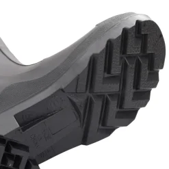 vidaXL Actividades Al Aire Libre-Botas de agua con calcetines extraíbles negro número 38 PVC