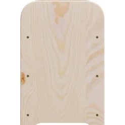 vidaXL Armarios Y Almacenamiento-Botellero de madera maciza de pino 33x25x37 cm